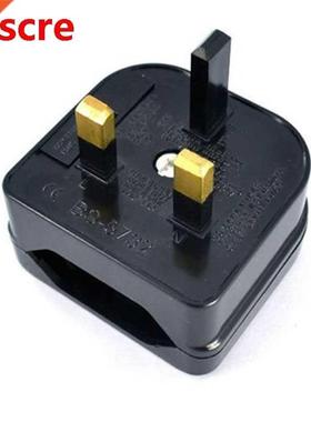 European Euro EU 2 Pn to UK 3Pn Plug Adapter Power Socket
