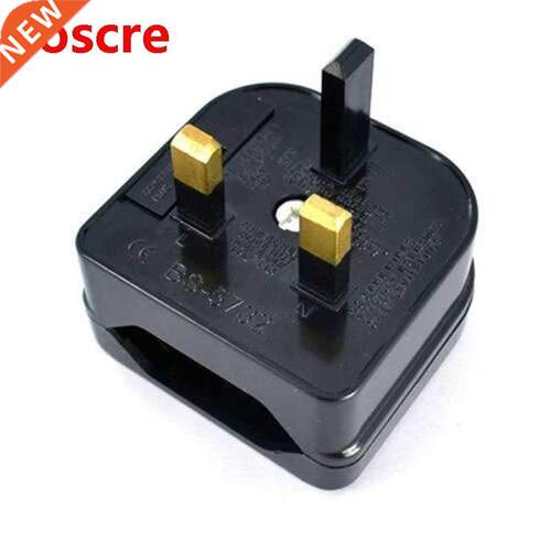 European Euro EU 2 Pn to UK 3Pn Plug Adapter Power Socket