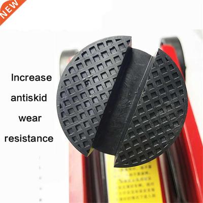 Rubber Slotted Floor Head Skid Cushion Soft Pad Car Lift Jac