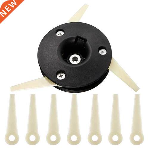 Trimmer Head with 12 Pieces Trimmer Head Replacement Blades