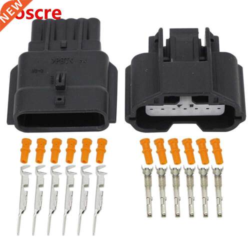 6 Pin Air Flowmeter Plug Harness Connector Modified Accessor