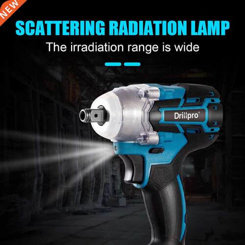 88vf Brushless Cordless Electric Impact Wrench 1/2inch Powe