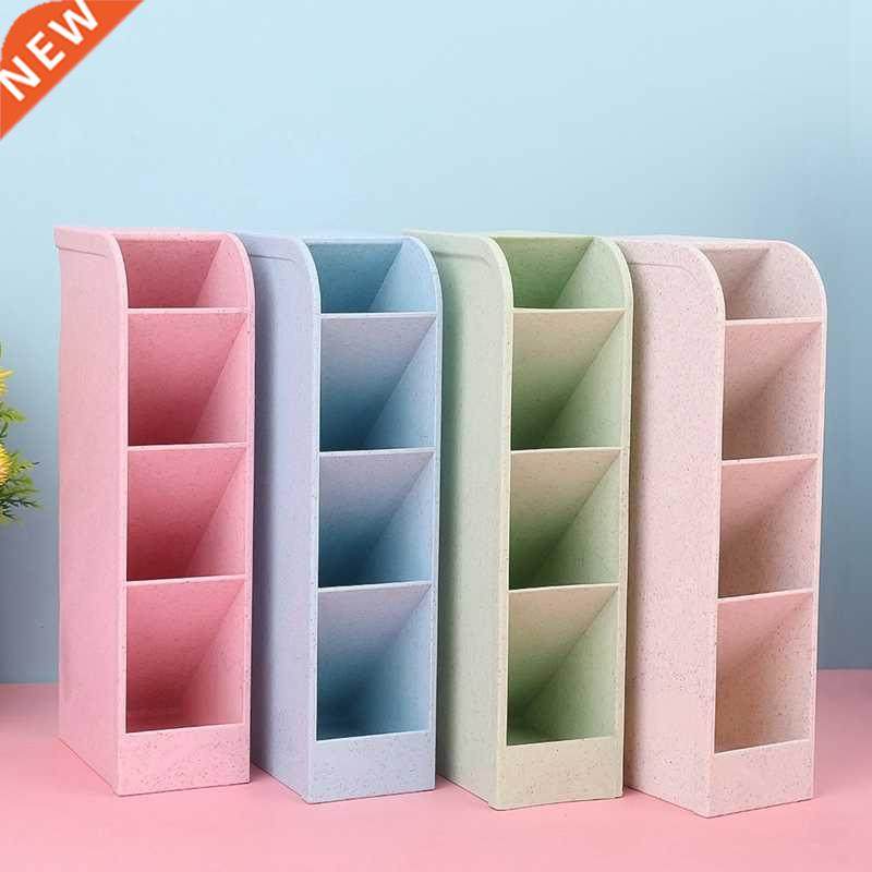 Multi-function Desktop Pen Holder for Obliquely Inserted 4 G