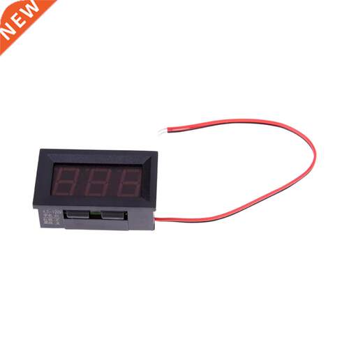 DC4.5-120V LED Voltmeter Volt Meter Gauge For AutoMotorcycl