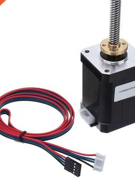 17HS6401-S T8x8 Nema 17 Lead Screw Stepper Motor Linear Actu