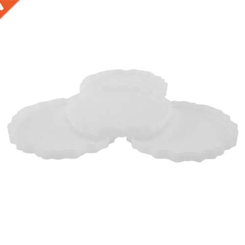 4PCS Resin Coaster Molds, Coaster Epoxy Molds,Silicone Resin