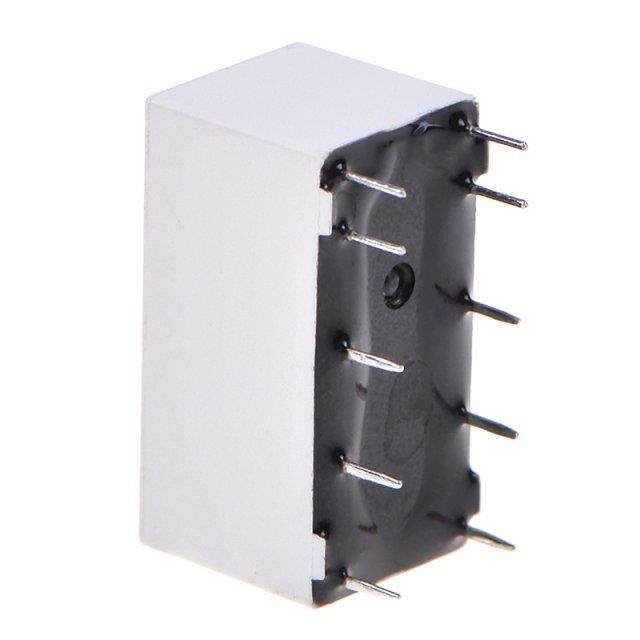 5V Coil Bistable Latching Relay DPDT 30VDC 2A 1A 125VAC HFD2