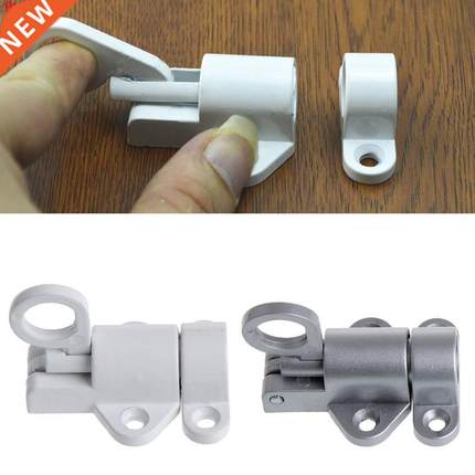 Security Pull Ring Spring Bounce Door Bolt Window Gate Alumi