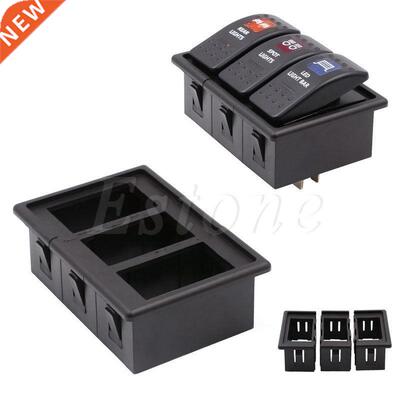 OOTTDY 3 Rocker Switch Clip Panel Assembly Patrol Holder Hou