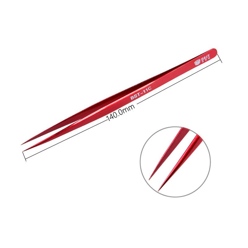 Professional Stainless Steel Tweezers Precision Anti-static