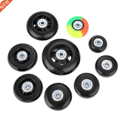 2 Sets Luggage Suitcase Replacement Wheels with Axles Wrench