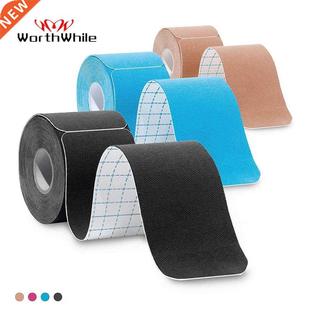 WorthWhile 5cm*5m Pre Cut Kinesiology Tape Athletic Recovery