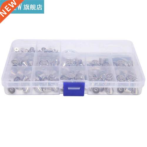 Leather Rivets Craft Rivet Kit Punk Rivets for DIY Crafts Kn
