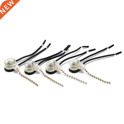 4pcs 125/250V Wall Light Pull Switch Home Ceiling Fan Lamp