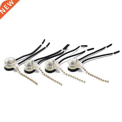 4pcs 125/250V Wall Light Pull Switch Home Ceiling Fan Lamp