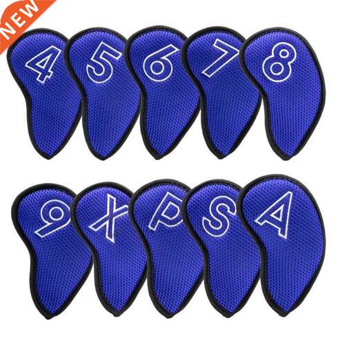 Mesh Golf Iron Head Cover Set Golf Club Iron Cover Headcover