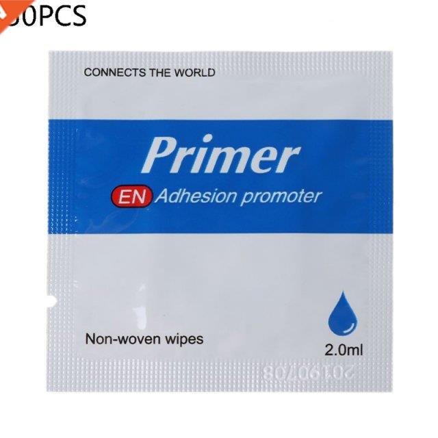 50 Pieces Adhesion Promoter Sponge Applicator Double Tape Vi - 实物图
