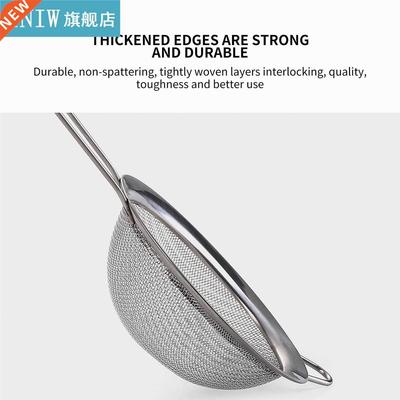 Stainless Steel Fine Wire Mesh Oil Skimmer Strainer Flour Si