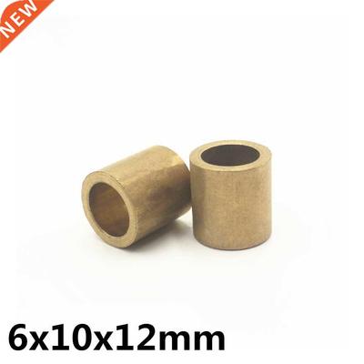 10pcs 6x10x12 mm FU-1 Powder Metallurgy oil bushing porous b