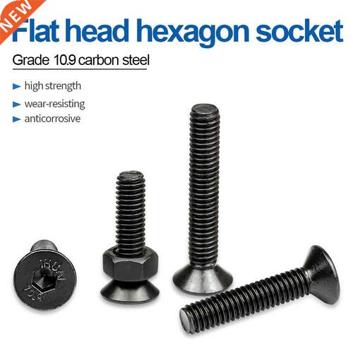 hex hexagon socket countersunk head screw kit m2 m2.5 m3 m4