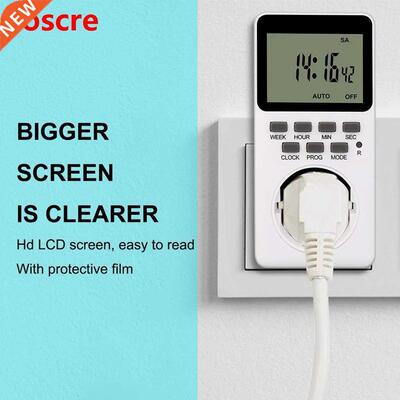 EU US UK Plug Kitchen Timer Electronic Digital Timer Switch