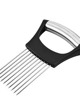 1 Pcs Food Slice Assistant Holder Slicer Kitchen Gadgets Kit