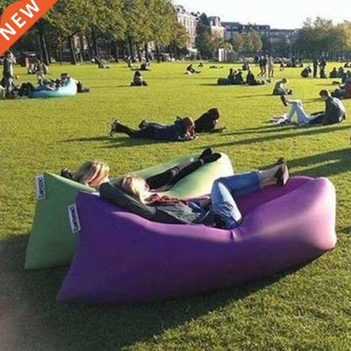 Portable Camping Inflatable Sofa Folding Chair Sleeping Bag