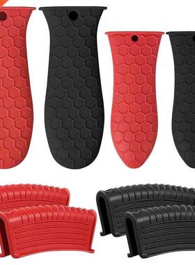 8 Pack Silicone Hot Handle Holder, Non-Slip Silicone Pot Hol