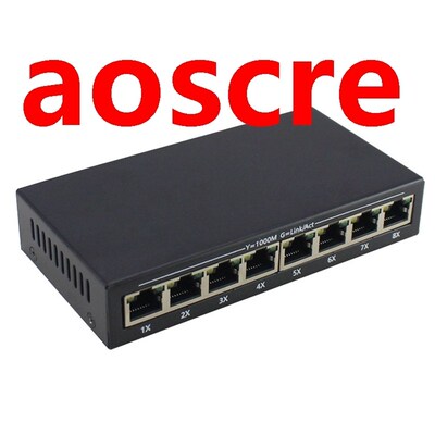 8-Port Gigabit Ethernet Network Switch,Transmission and Swit