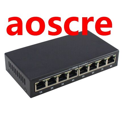 8-Port Gigabit Ethernet Network Switch,Transmission and Swit