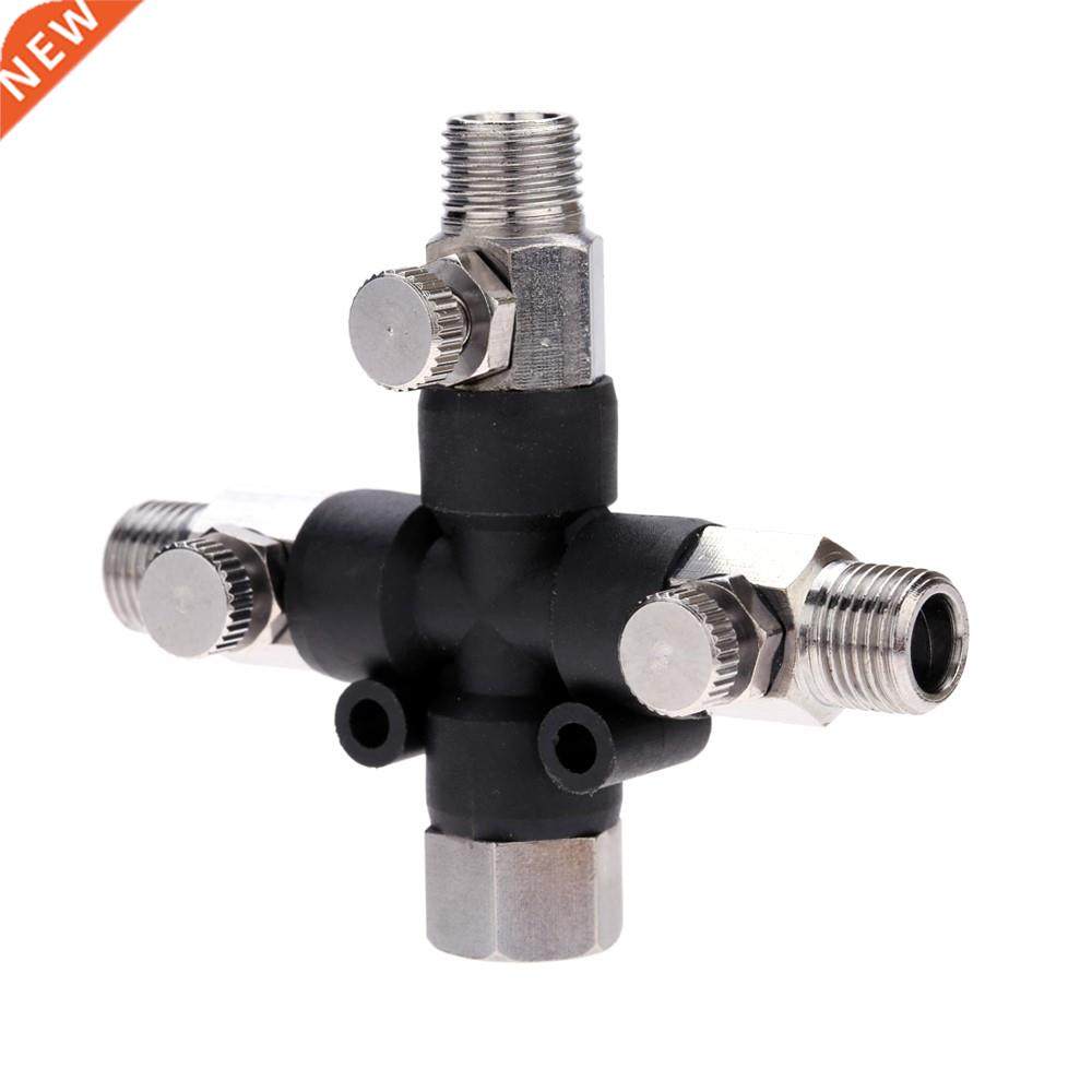 3-Way Airbrush Air Hose Splitter Manifold Airbrush Accessori