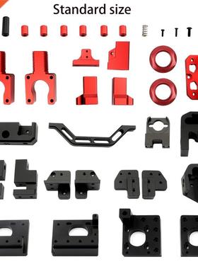 For Voron V0.1 Corexy 3D Printer Frame Kit Black Red CNC Mac