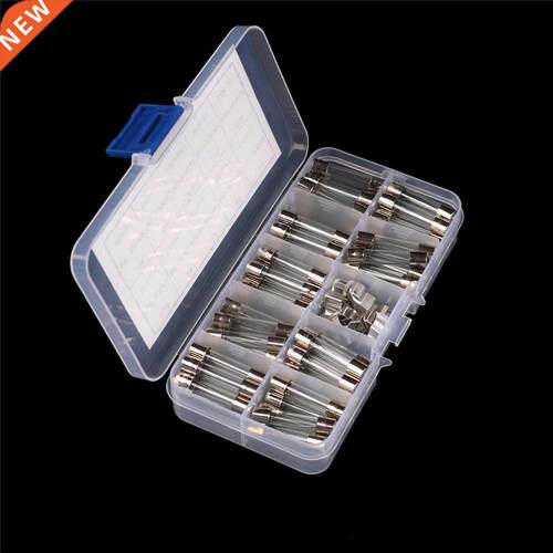 72Pcs 6 x 30mm Fast-bFuse Mix Set With Box Electrical Assort