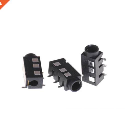 10 Pcs/1 Set PJ-320D 4 Pns SMD 3.5mm Female Headphone Jack