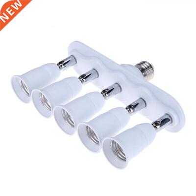 E27/E26 to 5E27/26 Conversion Socket Head Extended Light Lam