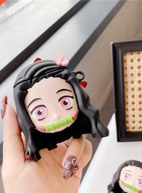 Kamado Nezuko Demon Slay Case for Arpods 1 2 3 Pro Earphon