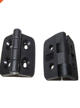 10PCS Black 40*30mm Nylon Door Bearing Butt Hinge Cabinet D
