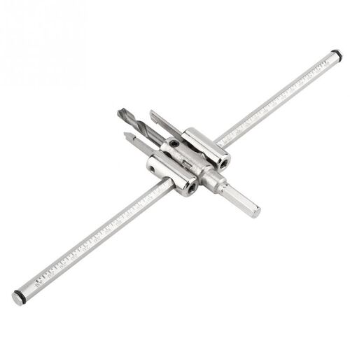30-300mm Silver Circle Hole Saw Drill Bit Set DIY Tool