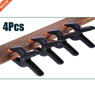 4pcs 6inch Plastic Nylon Woodworking Clamps Jig Spring Clamp