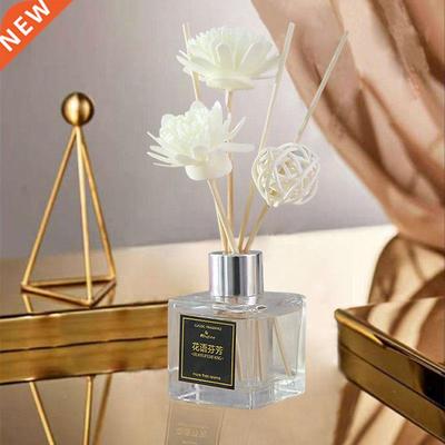 Aromatherapy No Fire Vine Branch Wicker Reed Diffuser Glass