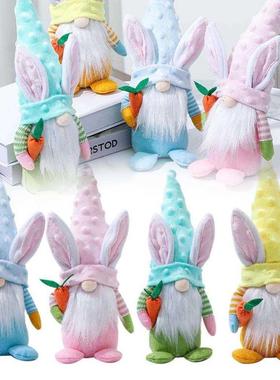 Easter Bunny Gnomes Decoration Nordic Gnome Bunny Rabbit Hom