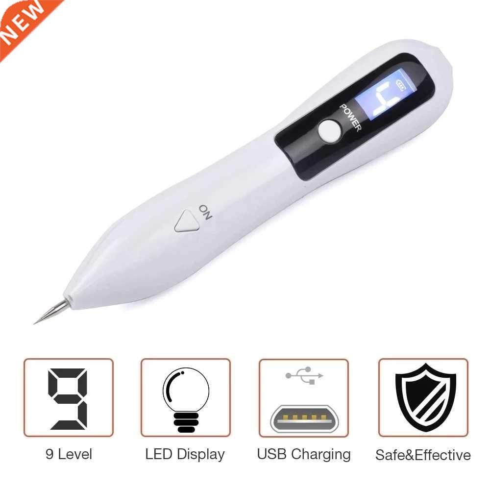9 level Laser Plasma Pen Mole Removal Dark Spot Remover LCD图片