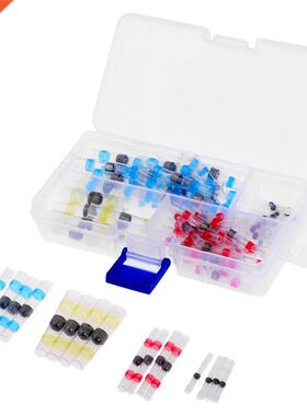 50pcs New Heat Shrink Solder Sleeves Cable Wire Crimp Butt T