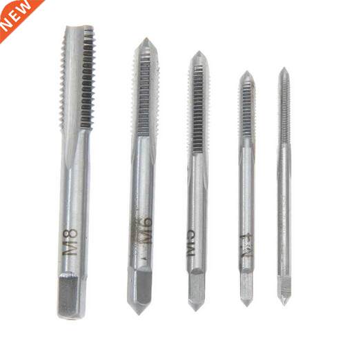 5pcs HSS Machine Screw Thread Metric Plug Hand Tap Machine S