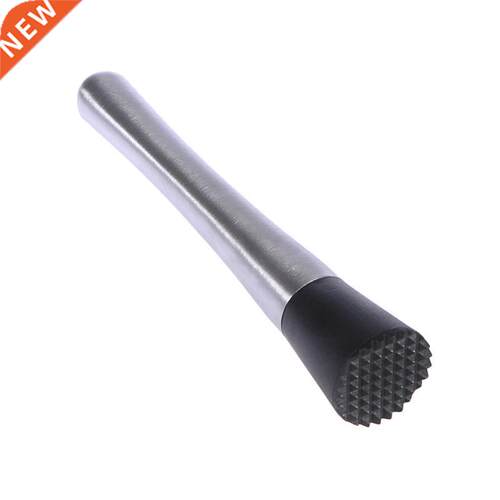 Stainless Steel Cocktail Muddler Wine Stirrer Ice Crusher w
