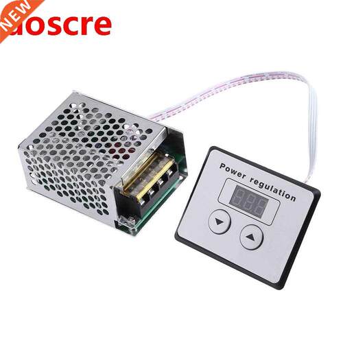 AC 220V 80A 4000W SCR Voltage Regulator Dimmer Controller Di