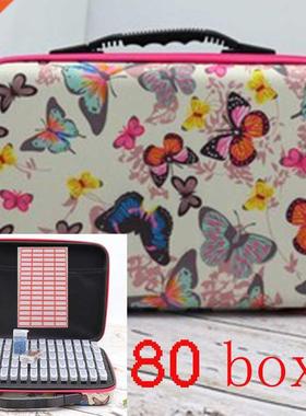 80 box damond embrodery drll box Hand Bag Zpper Damond