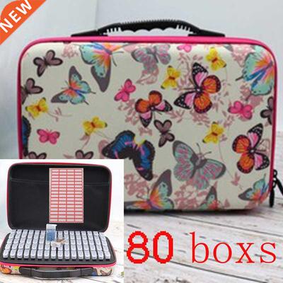 80 box damond embrodery drll box Hand Bag Zpper Damond