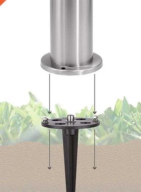 Outdoor Socket With Spike 2 4-Way EU Sockets Waterproof Ener