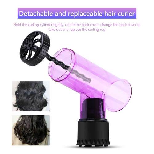 Multifonctionnel magique cheveux diffuseur rouleau magique A